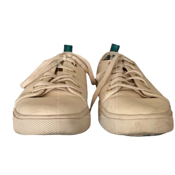 TOMS Birch Heritage Travel Lite Canvas Lace Up Sneaker Size 9 Natural Canvas - Picture 3 of 16